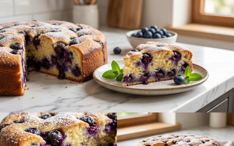 Saftiger Blaubeerkuchen: Einfaches Rezept für Genießer