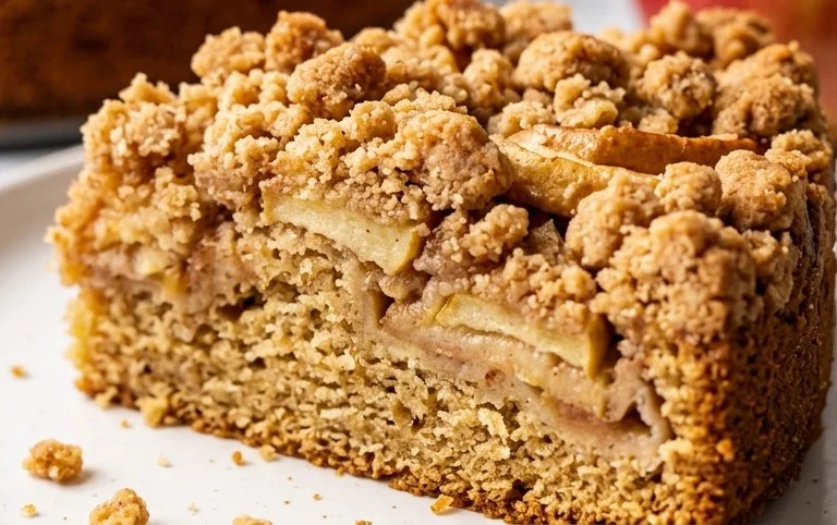 Veganer Apfelkuchen – einfach & mit leckeren Streuseln