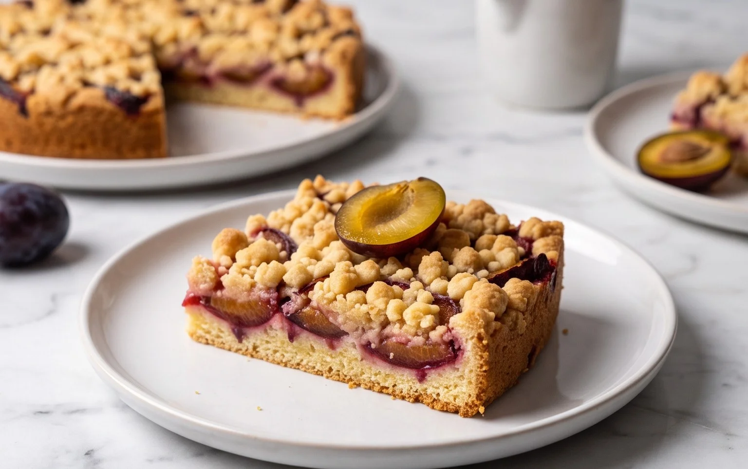 Zwetschgenkuchen mit Streuseln: Herbstklassiker zum Genießen