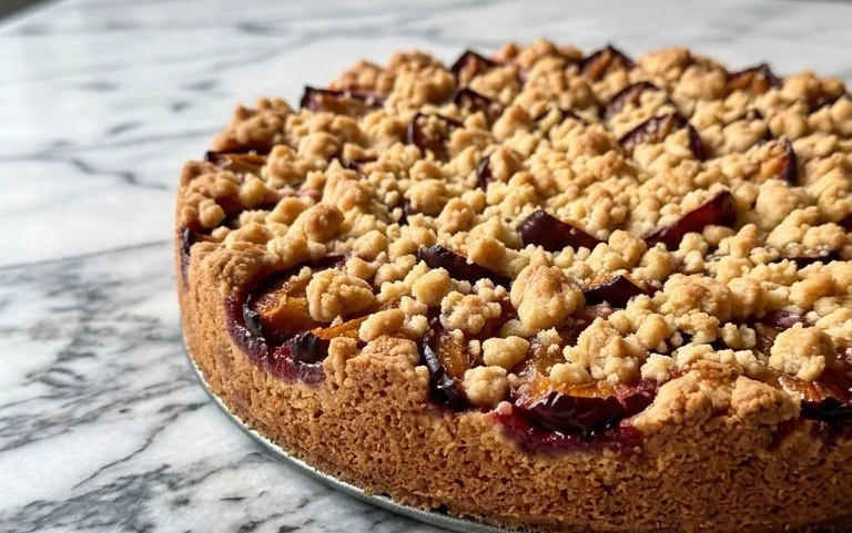 Pflaumenkuchen mit Streuseln: Himmlisch & saftig