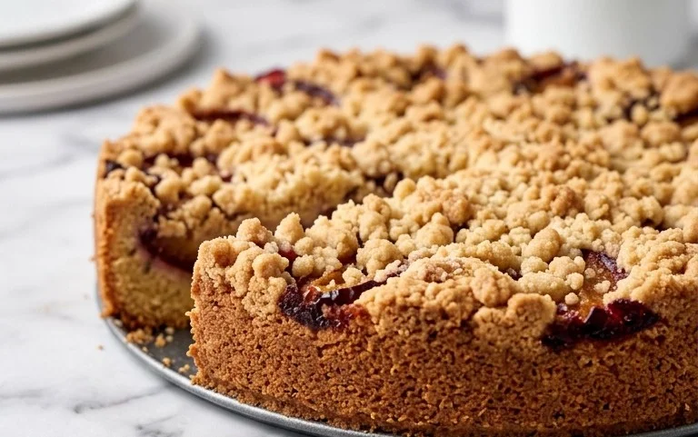 Pflaumenkuchen mit Streuseln: Herbstlicher Genuss