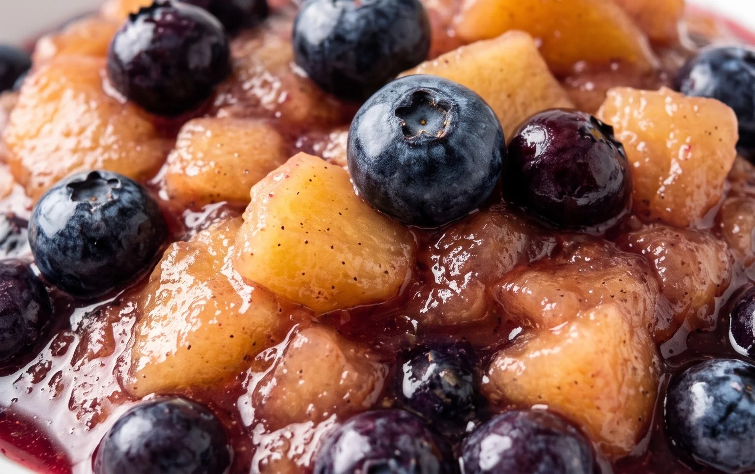 Blueberry Vanilla Applesauce