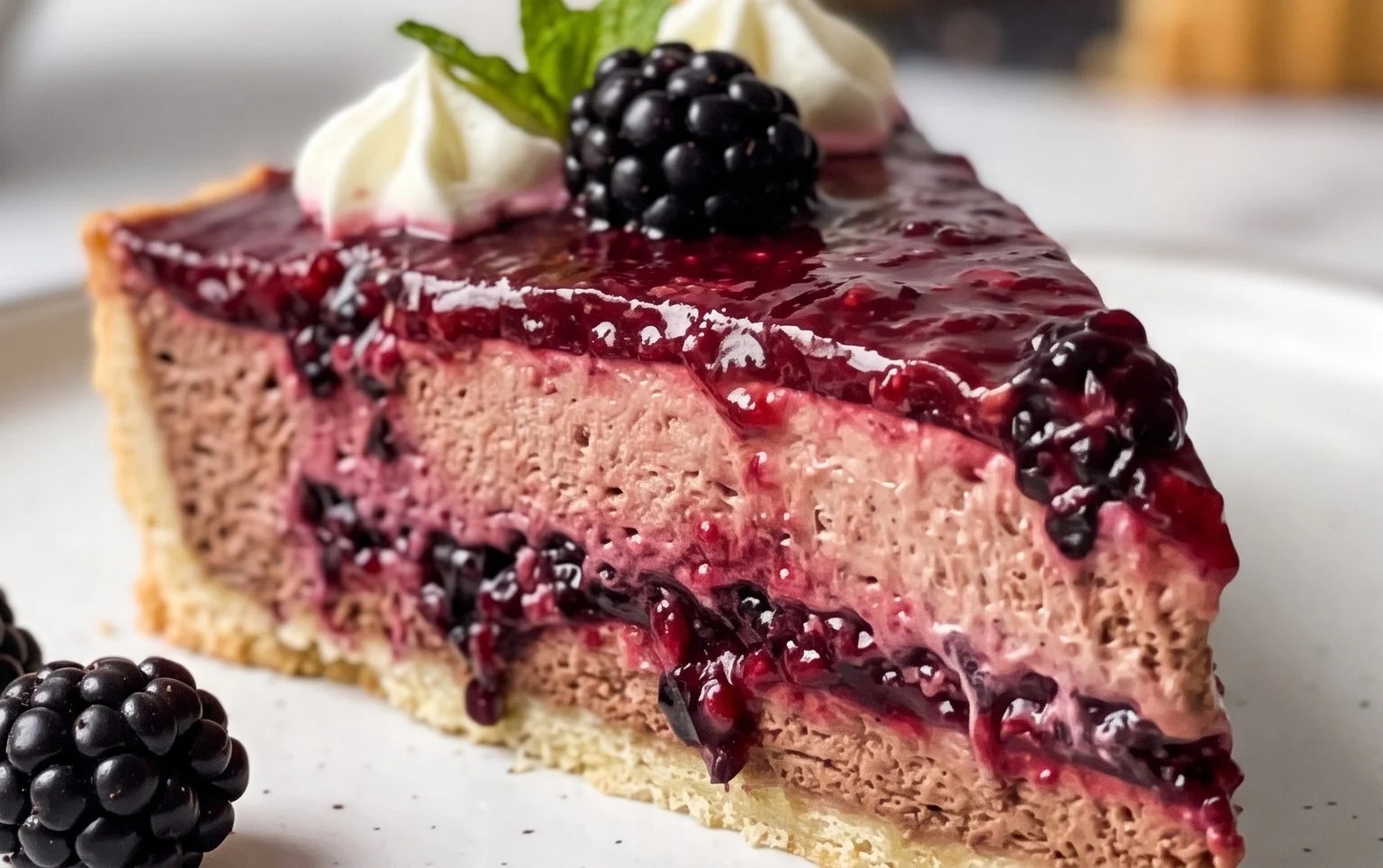 Brombeer Mousse Tarte